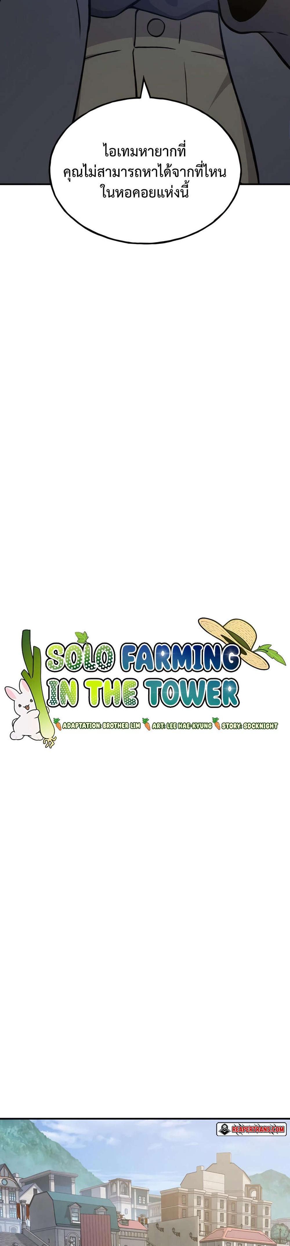 Solo Farming In The Tower แปลไทย