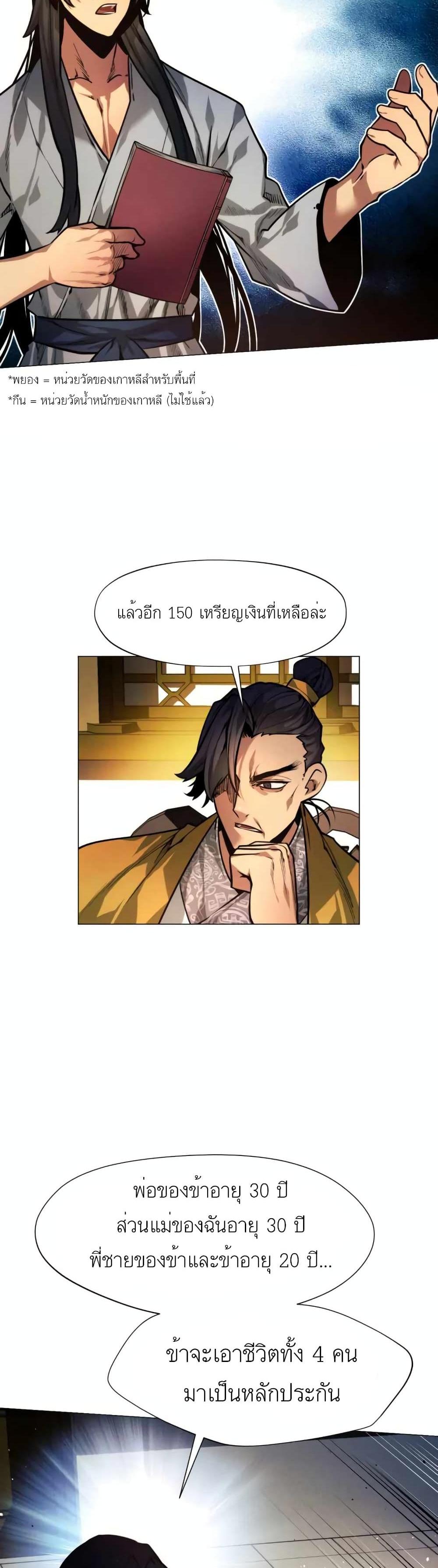 A Modern Man Who Got Transmigrated Into the Murim World แปลไทย