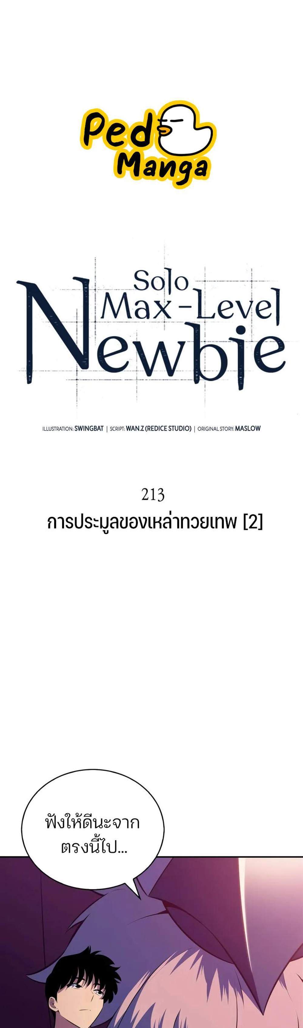 Solo Max-Level Newbie ผู้เล่นหน้าใหม่เลเวลแมกซ์ แปลไทย
